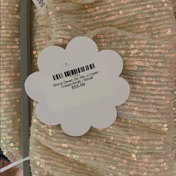 Sequin jumper size small - Picture 3 of 3